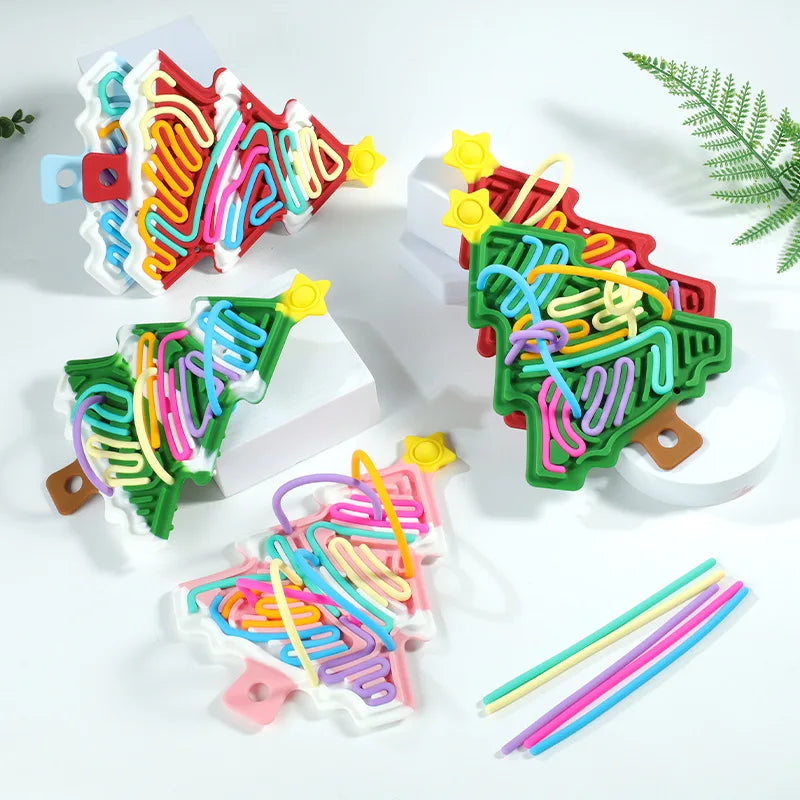Xmas Tree Fidget Toy™ - Compact, Kerstig &amp; Leuk - Siliconen Fidget Kerstboom 