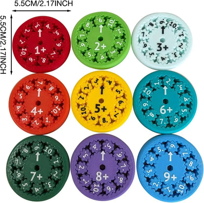 Whiz Spinner – Tellen &amp; Tollen – Rekenen Fidget 