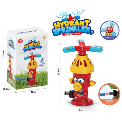 Cartoon Hydrant™ - Waterfeestje in de Tuin - Speelse Fontein 
