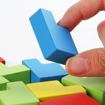 Woods™ - Trein je brein - 3D Tetris Puzzel 