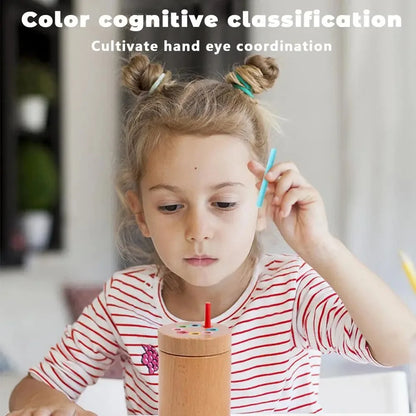 Woods™ - Zintuiglijke Ontwikkeling - Kleursorteer Spel 