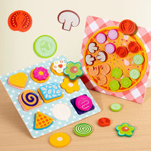 Woods™ - Stimuleer Creativiteit &amp; Motoriek - Kinder Pizza &amp; Koekje Set 