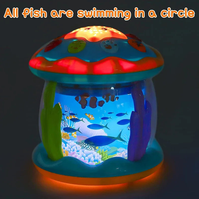 Magic Beat™ - Muzikaal Lichtfeest voor kinderen - Aquariumprojector &amp; lamp 