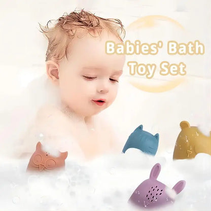 Bath Buddies™ – Schattige Spetterpret – Siliconen waterspeelgoed 