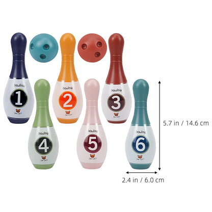 Mini Bowling Kit™ - Cijfers &amp; Fun - Bowlingset 