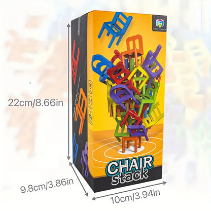 Chair Stack™ - Interactief &amp; Stimuleer creativiteit - Stapel Stoelen Spel 