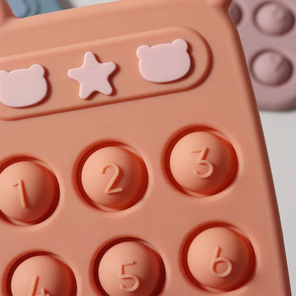 Fidget Toy™ - Bijtring &amp; Fidget speelgoed in 1 - Siliconen Fidget Telefoon 