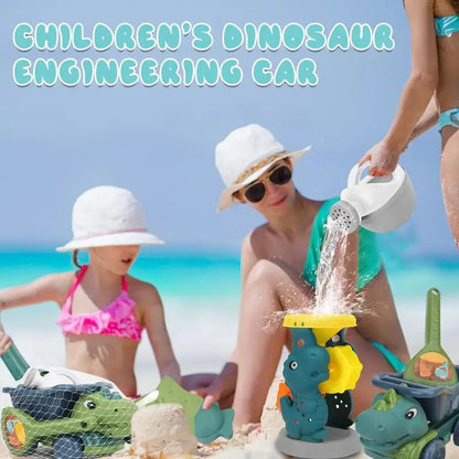 Beach Dino Set™ – Bouw je Kasteel – Dinotruck Strand 