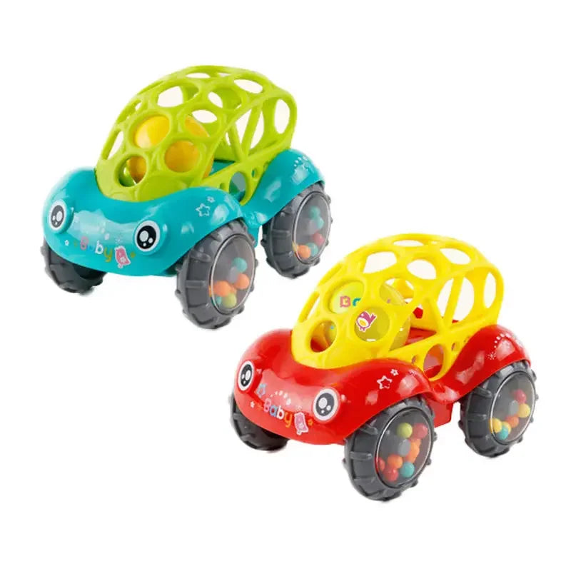 Ball Car™ - Rollende Rammelpret - Speelgoedauto 