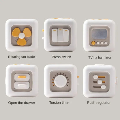 Skill Box™ – Voelen &amp; Friemelen – Sensorisch Kubus Speelgoed 