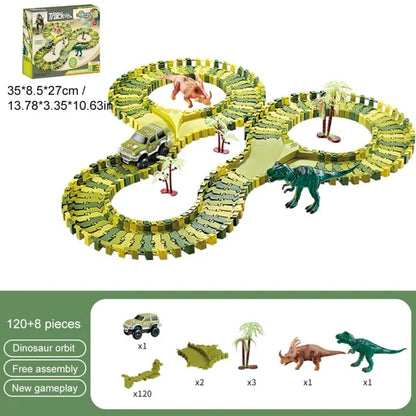 DinoRail™ - Dino Race Avontuur - Racebaan 