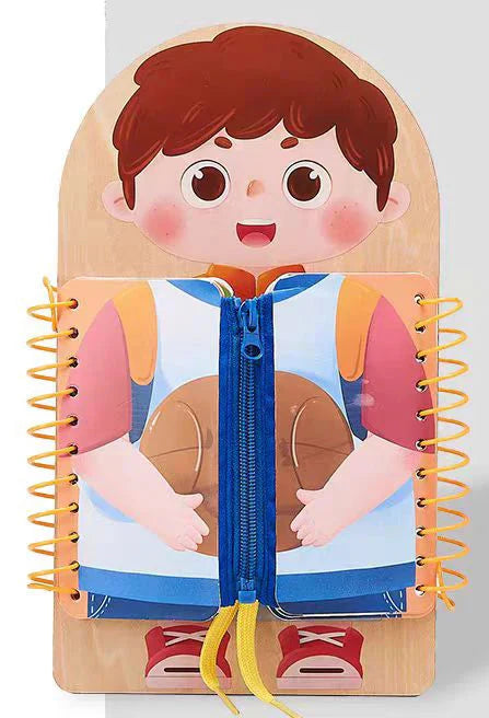 Little Helper™ - Knoop &amp; Rits - Activiteitenbord 