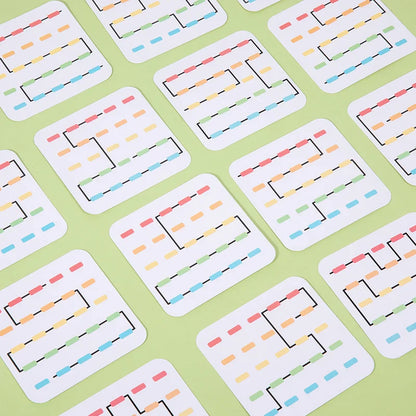 Tangle Toys™ - Knoopjes &amp; Kleuren - Patronen leggen met touw