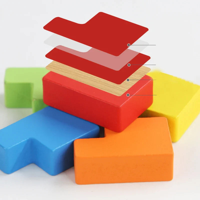 Woods™ - Trein je brein - 3D Tetris Puzzel 