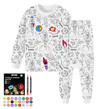 DIY Pyjama Set™ – Kleur &amp; Droom – Kleuren Kinderpyjamaset 