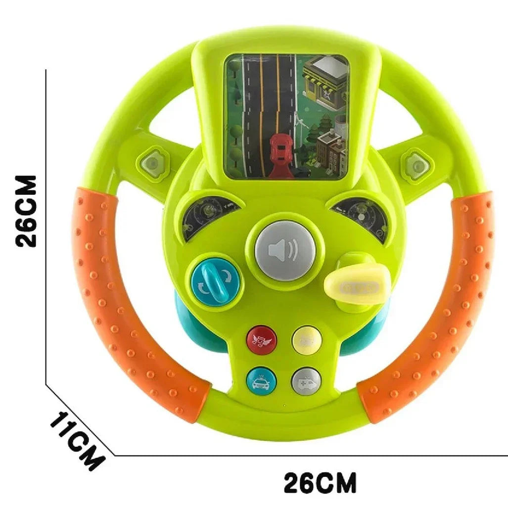 Toy Steering Wheel™ - Mini-Stuurtjes, Maxi-Plezier - Speelgoed Stuurwiel 