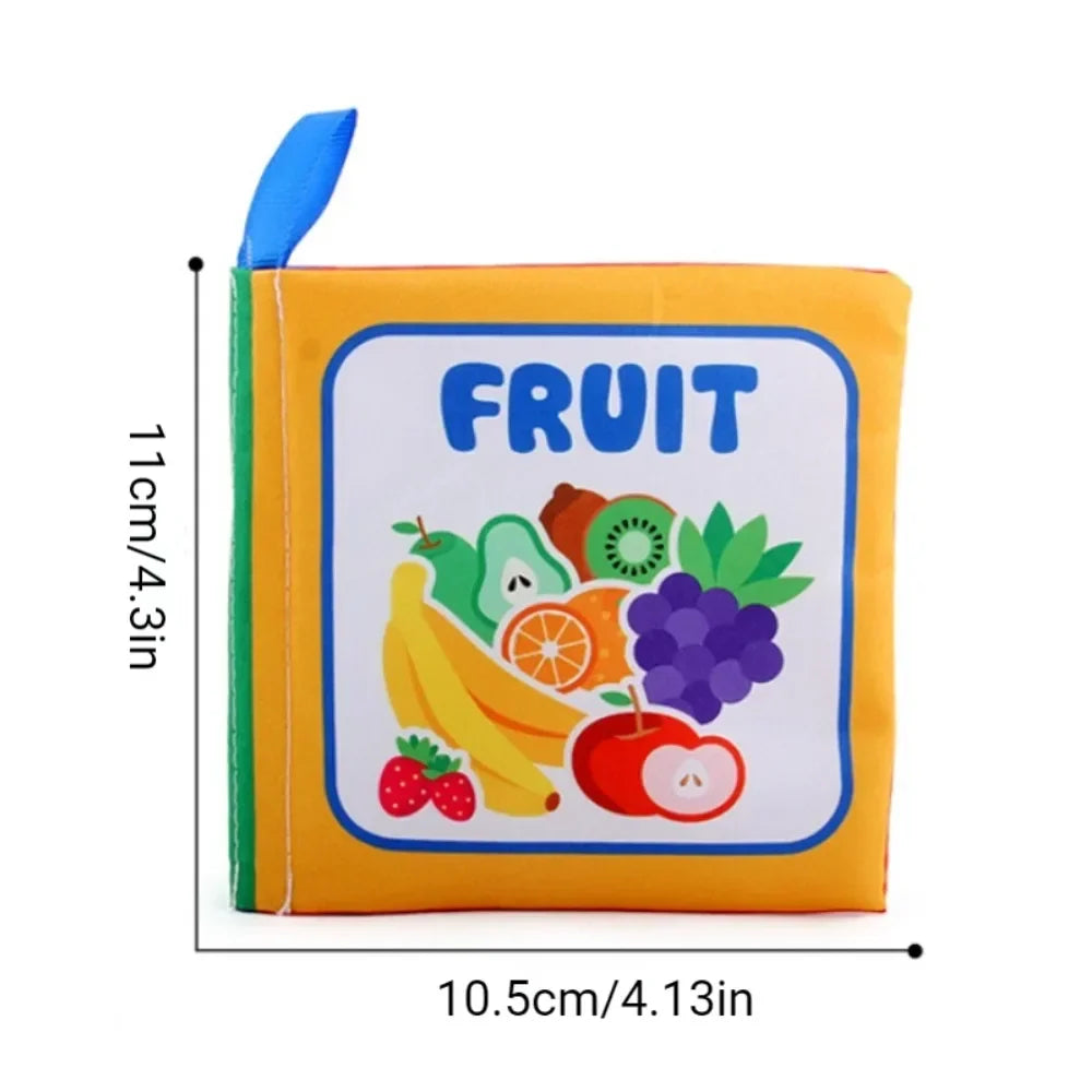 Rattle Book™ - Geluid &amp; Beweging - Stoffen Boekje 