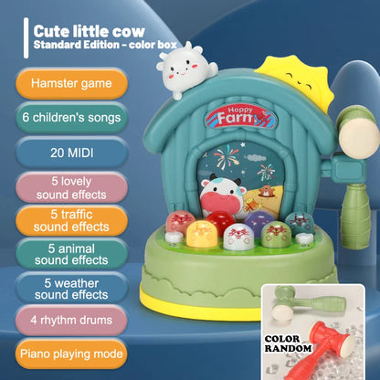 Whack-A-Mole™ - Muzikale Mollenjacht - Boerderij Mollenspel 