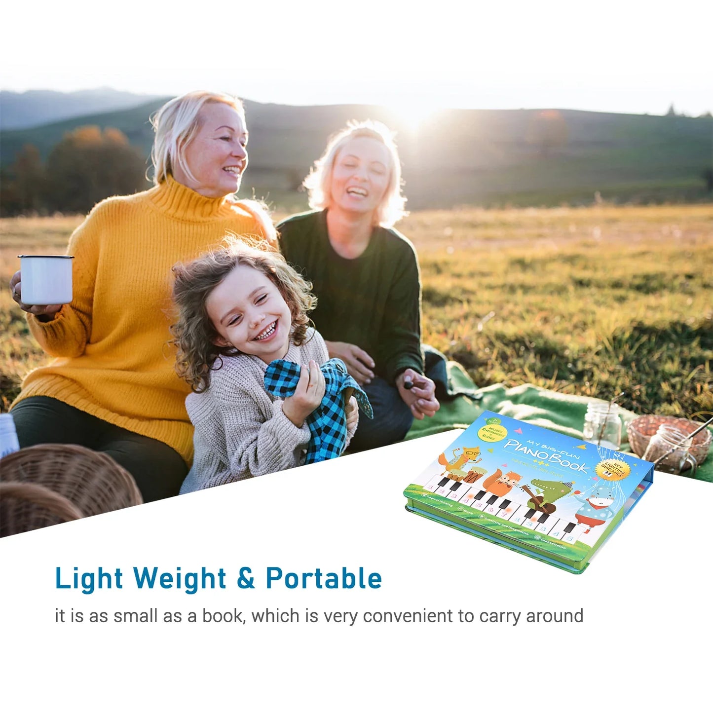 Piano Book™ - Toetsjesmagie - Kinder Pianoboek 