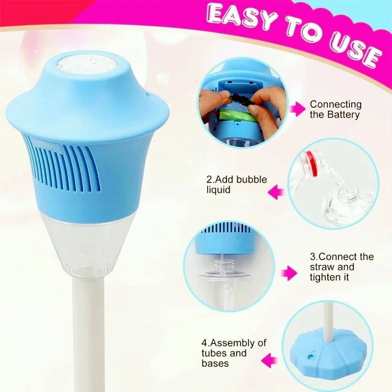 Bubble Breeze™ – Magisch &amp; Muzikaal – Bellen Lamp 