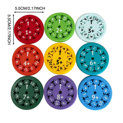 Whiz Spinner – Tellen &amp; Tollen – Rekenen Fidget 