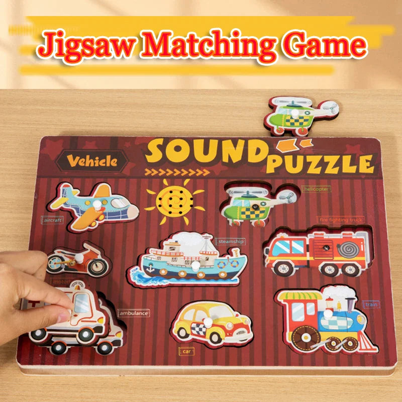 Sound Matching Game™ – Hoor &amp; Ontdek – Educatieve puzzel 