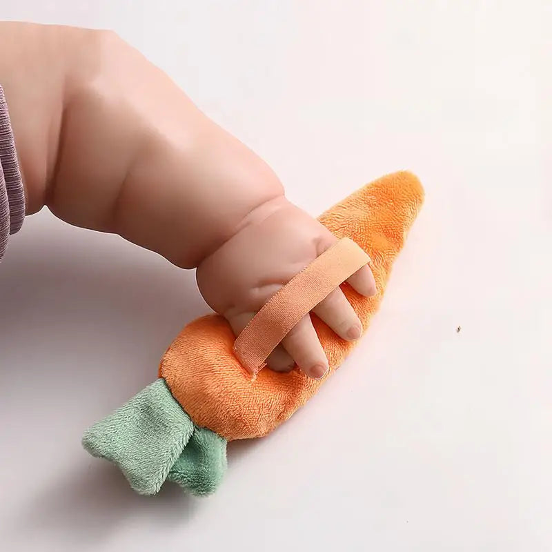 Pluche Rattle™ – Knijp en Knuffel – Peuterknuffel 