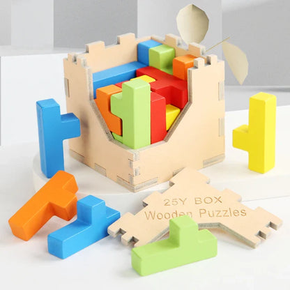 Woods™ - Trein je brein - 3D Tetris Puzzel 