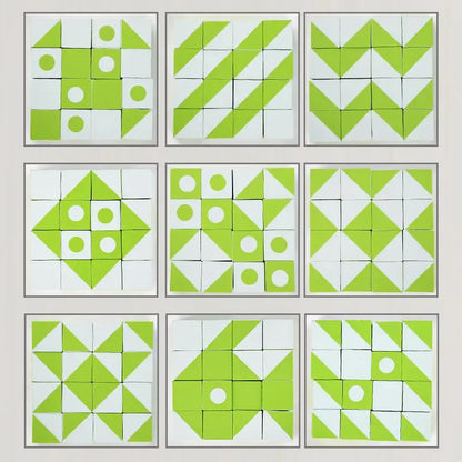 BrainBlocks™ – Slim &amp; Creatief – Houten Geometrisch Denkspel 