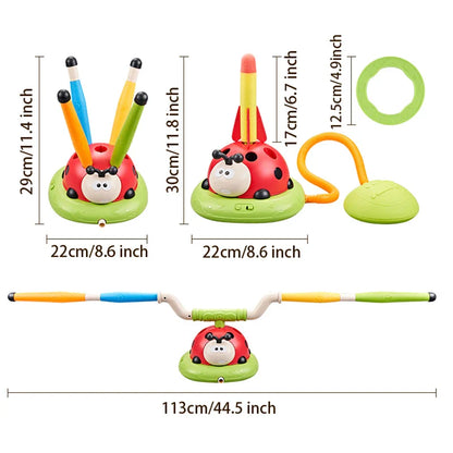 Ladybug Fun Set™ - Drie-in-één Avontuur! - Activiteitsspeelgoed