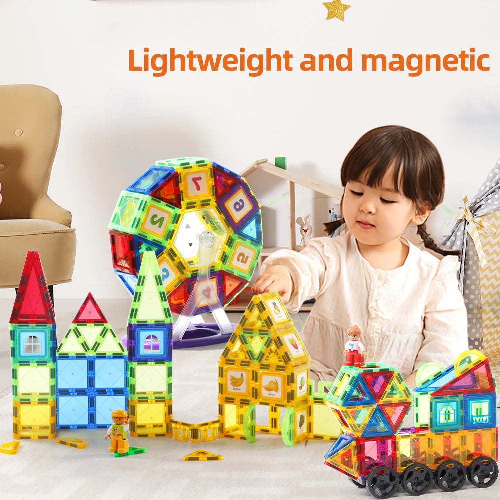 Magnet Toys™ - Ontwikkel Creativiteit - Magnetische Tegels 