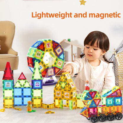 Magnet Toys™ - Ontwikkel Creativiteit - Magnetische Tegels 