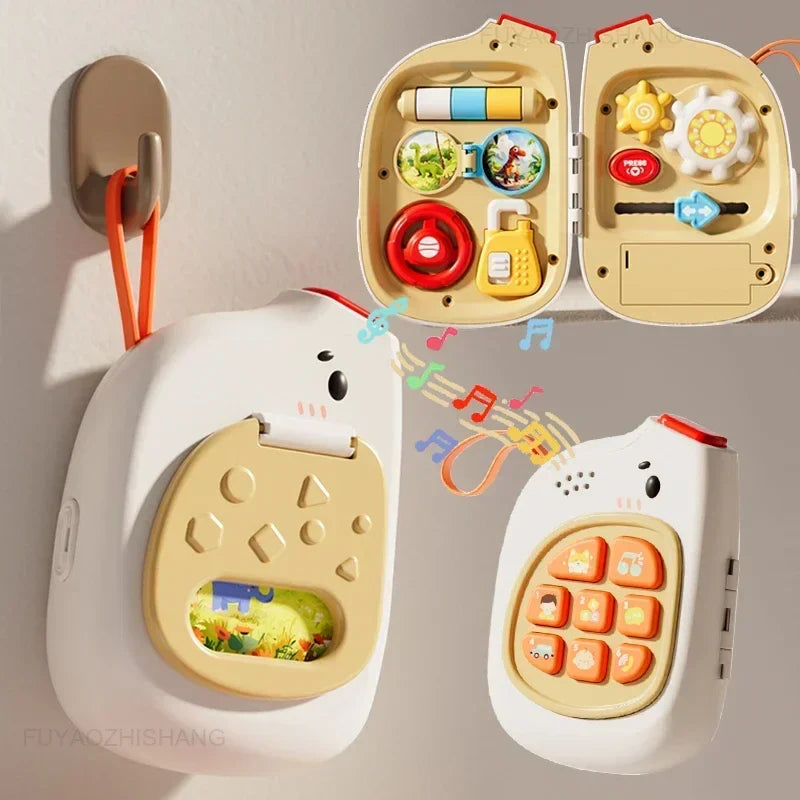 Sensory Mini Suitcase™ - Interactief Speelbord - Montessori Speelgoed 