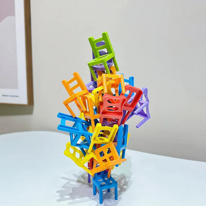Chair Stack™ - Interactief &amp; Stimuleer creativiteit - Stapel Stoelen Spel 
