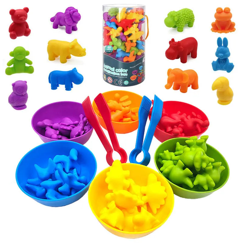 Rainbow Teddy Bears Toys™ - Educatief &amp; Creatief - Regenboog Telberen 
