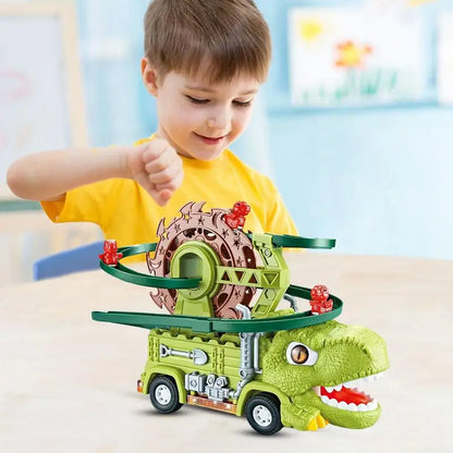 Dino Slide Truck™ - klimmen en racen met dino's! - Dinosaurus-vrachtwagen 