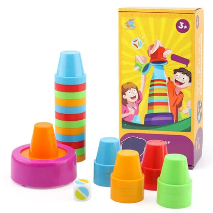 Color Cups™ - Slim Stapelen - Stapelbekerset 