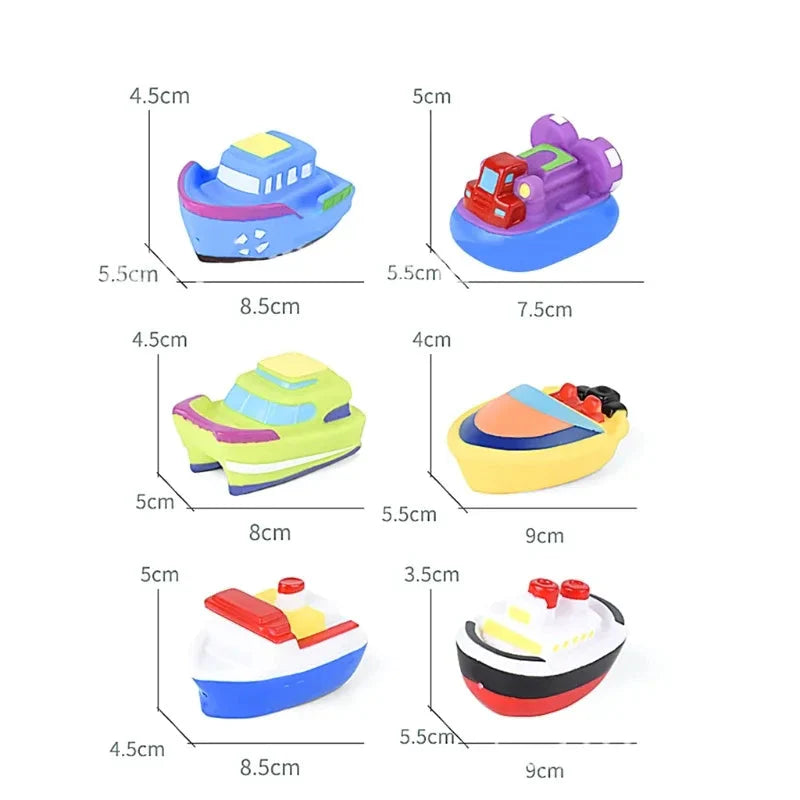 Badboot Set™ – Spetterpret in Bad – Speelgoedbootjes 