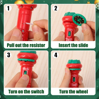 Xmas Projector Light™ - Lichtjespret - Kerst Projectie Zaklamp 