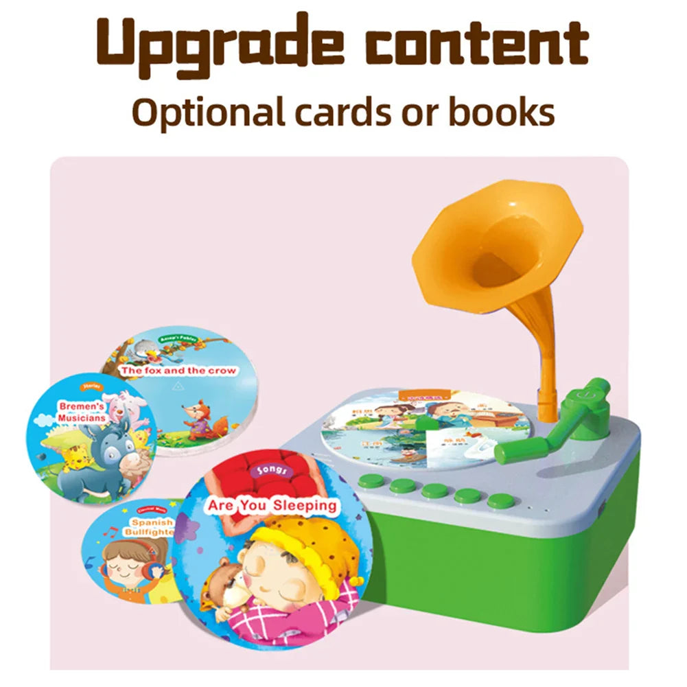 Sound Spinner™ – Verhalen &amp; Liedjes – Speelgoed Grammofoon 