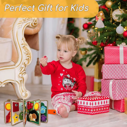 Sensory Toddler Book™ – Voel &amp; Ontdek – Viltboek Dieren