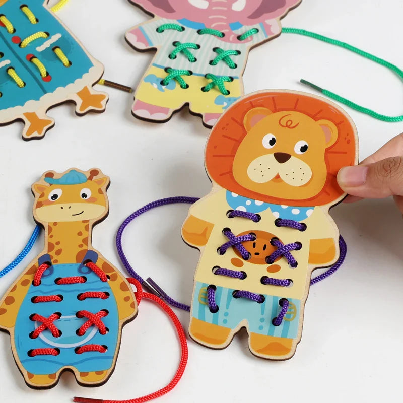 TiePal - Stikken &amp; Spelen – Veterstrik Speelbord 