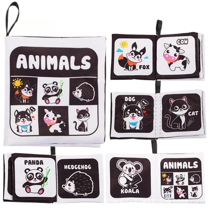 Rattle Book™ - Geluid &amp; Beweging - Stoffen Boekje 