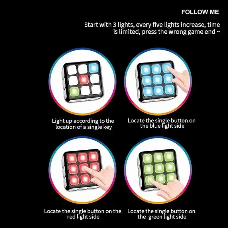 Magic Melody Cube™ - Flitsend, Magisch &amp; Leerzaam - Educatieve Speelkubus 