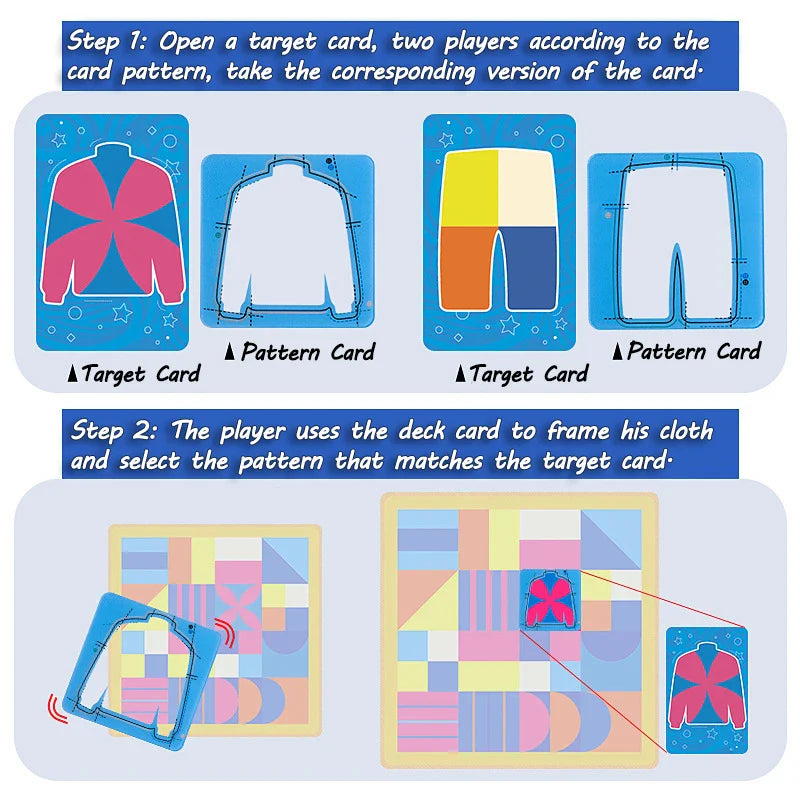 Tailor Master™ – Train hand- en oogcoördinatie – Kleermaker Kaartspel 