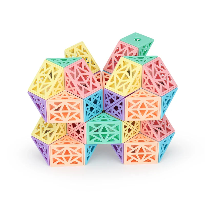 Snake Cube Set™ - Bouw, Draai &amp; Ontdek - Bouwblokkenset 