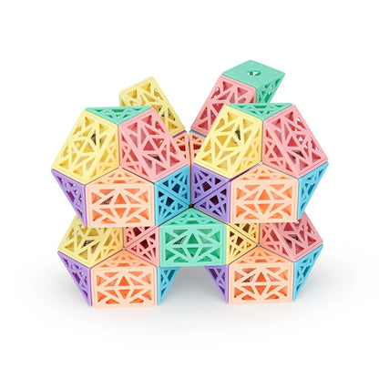 Snake Cube Set™ - Bouw, Draai &amp; Ontdek - Bouwblokkenset 