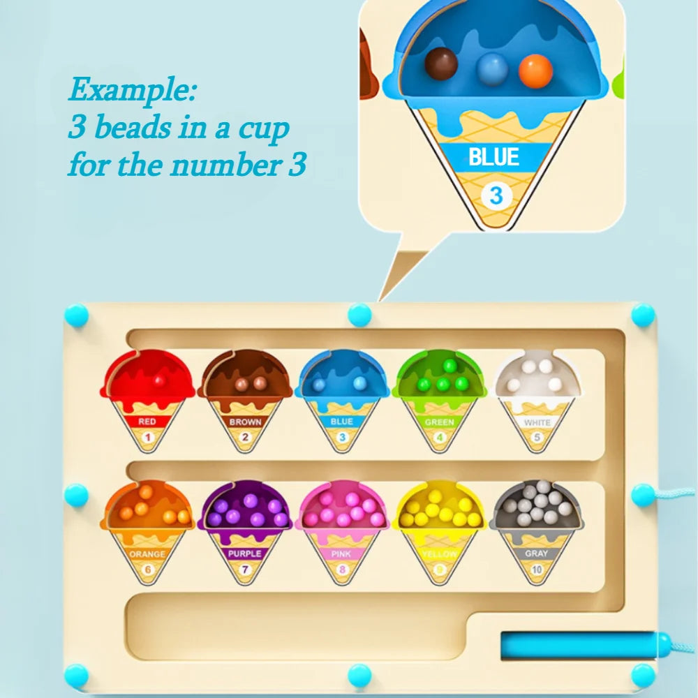 Learning Labyrinth™ – Hand- en oogcoördinatie – Magnetisch speelbord 