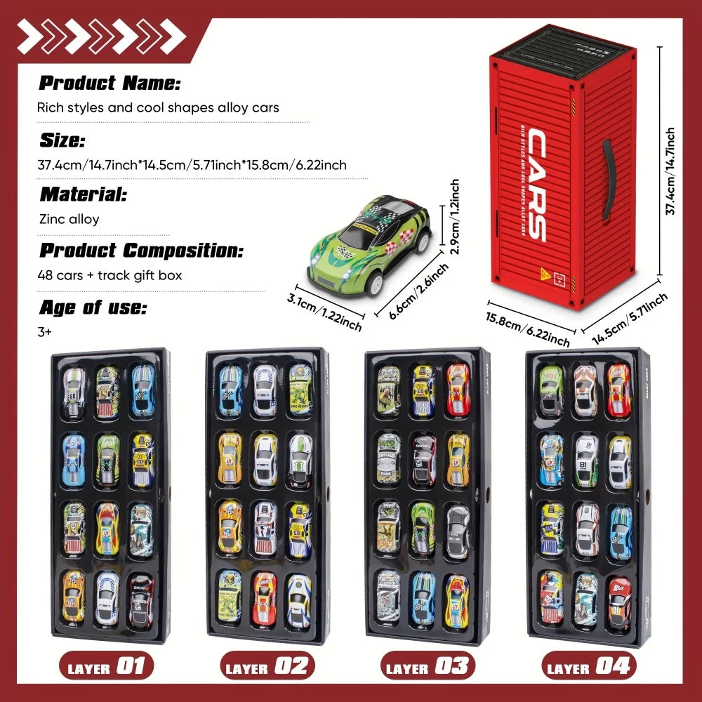 Speed Wheels™ - Supersnel &amp; Stoer - 48 raceauto's 