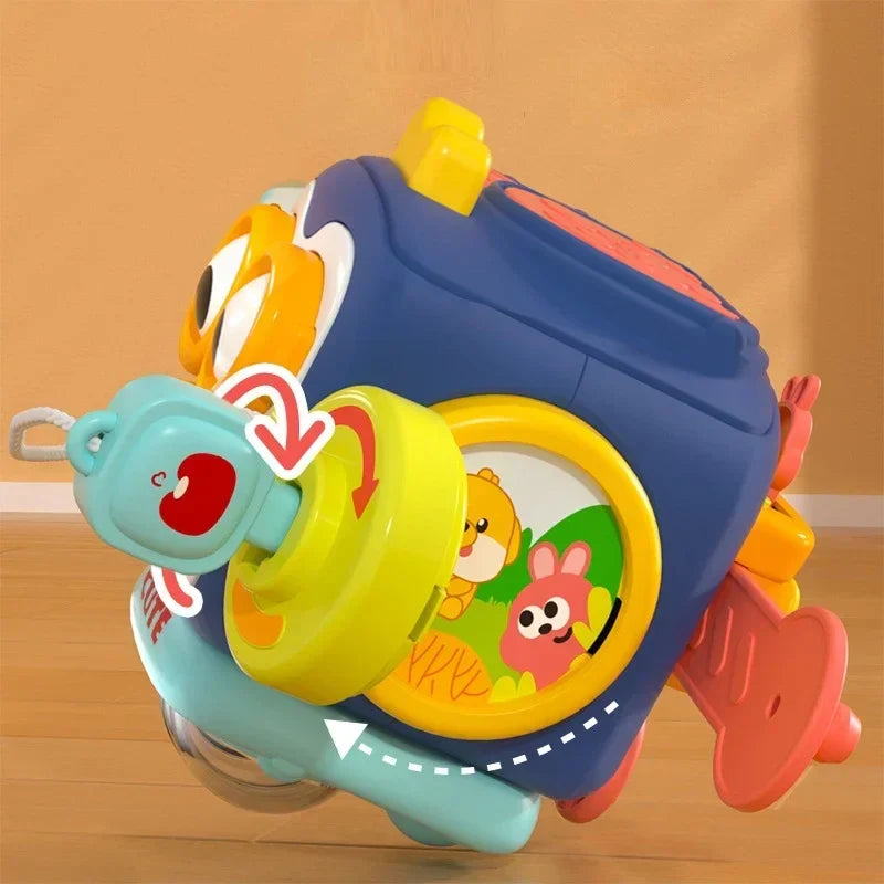 Activity Cube™ – Klik &amp; Klak Pret – Activiteitenkubus 